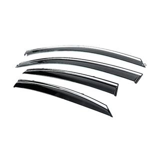Deflectores de Ventana con Moldura Cromada Niken Luxury (4 uds) Hyundai Accent 2017-2023 foto 2