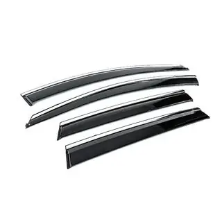 Deflectores de Ventana con Moldura Cromada Niken Luxury (4 uds) foto 3