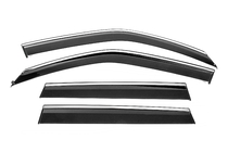 Subaru Forester 2008-2013 Deflectores de Ventana con Moldura Cromada Niken Luxury (4 uds) foto 1