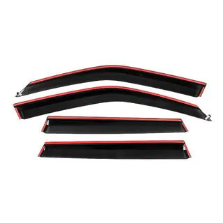Deflectores de Ventana con Moldura Cromada Niken Luxury (4 uds) Subaru Forester 2008-2013 foto 4