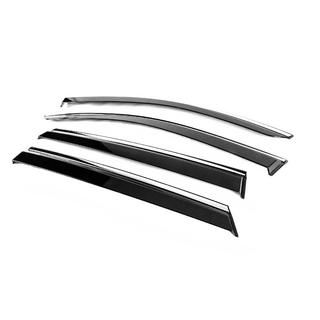 Deflectores de Ventana con Moldura Cromada Niken Luxury (4 uds) Subaru Outback 2019- foto 2