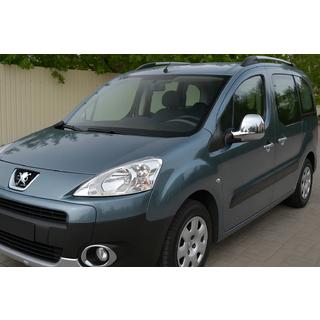 Cubiertas de Espejos 2008-2012 (2 uds, Acero Inoxidable) Peugeot Partner Tepee 2008-2018 foto 1