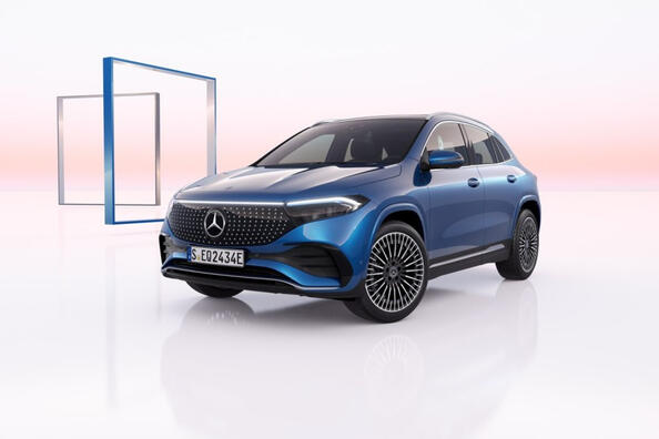 Prueba del Mercedes-Benz EQA: un crossover renovado