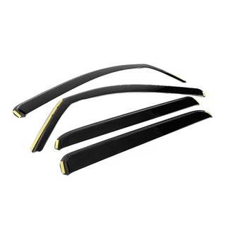 Deflectores de ventana encastrados Niken Luxury (2014-2021, CrewMax/Crew Cab, 4 uds) foto 3