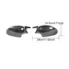 BMW 3 Series E90/E91 2005-2011 Cubiertas de Espejos V2 (para E90/E91 2005-2008, E92/E93 2006-2009, Carbono) foto 10