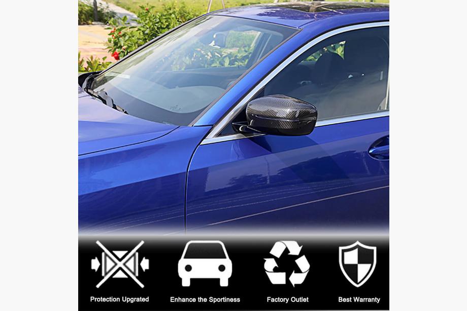 BMW 3 Series G20/G21 2018- Cubiertas de Espejos M-Look V1 (Carbono) Foto 2