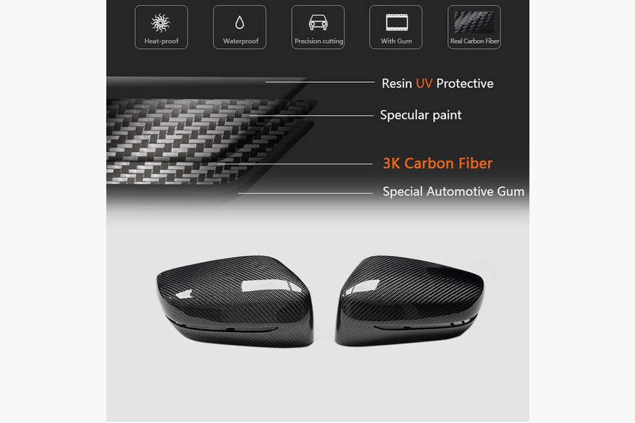 BMW 3 Series G20/G21 2018- Cubiertas de Espejos M-Look V1 (Carbono) Foto 5