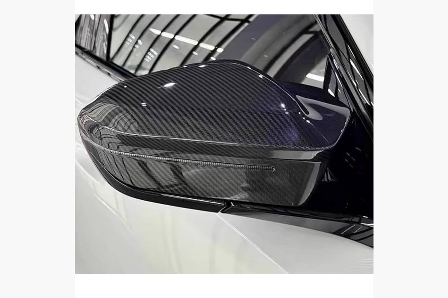 BMW 5/i5 Series G60/G60E/G61 2023- Cubiertas de Espejos (Carbono) Foto 1