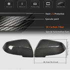 BMW 7 Series F01/F02 2008-2015 Cubiertas de Espejos V3 (Carbono) foto 5