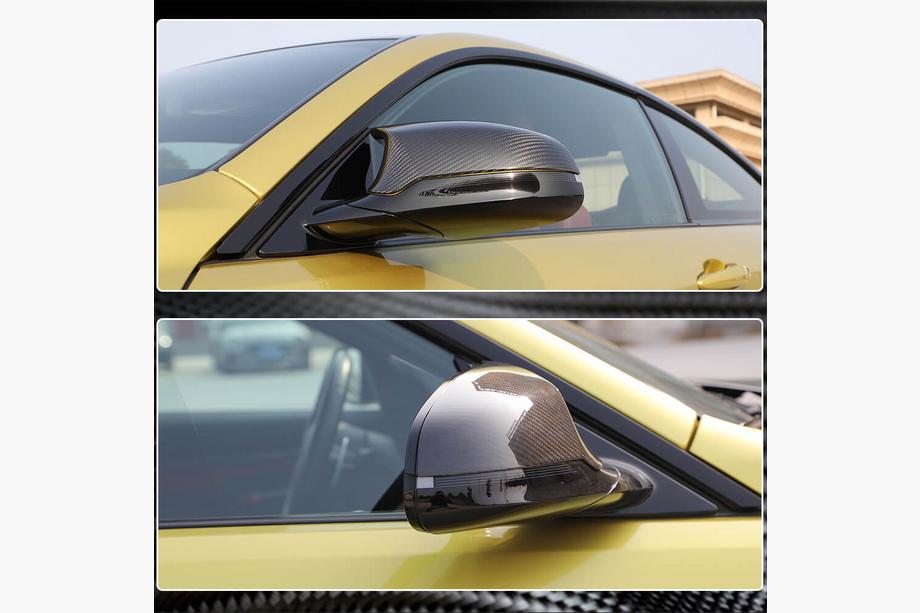BMW 4 Series F32/F33/F36 2012-2020 Cubiertas de Espejos Carbono Seco V2 (para M4) Foto 4