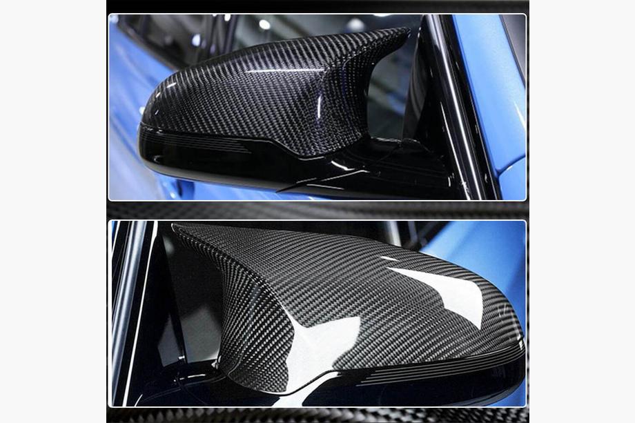 BMW 4 Series F32/F33/F36 2012-2020 Cubiertas de Espejos Carbono Seco V2 (para M4) Foto 5