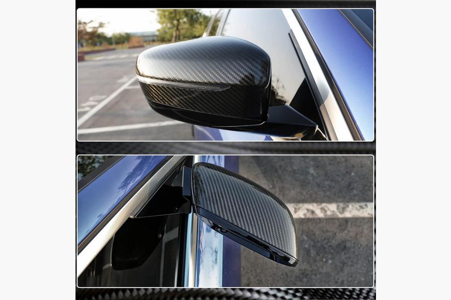 BMW 3 Series G20/G21 2018- Cubiertas de Espejos de Carbono Seco (2019-2022) Foto 3