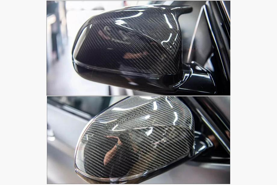 BMW X6 G06 2019–2027 Cubiertas de Espejos de Carbono (para F96 2019-2021) Foto 4