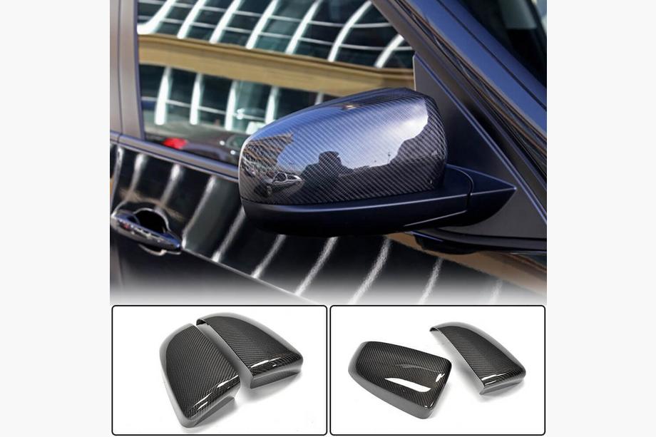 BMW X6 E71 2008–2014 Cubiertas de Espejos (Carbono) Image