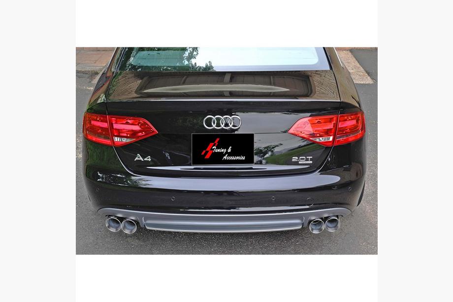 Audi A4 B8 2007-2015 Difusor de Parachoques Trasero DPT V1 (2008-2011) Image