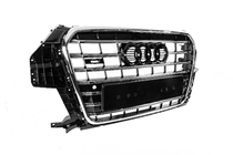 Audi Q3 2011-2019 Parrilla delantera SQ3 (2011-2015, negro con cromado) foto 3