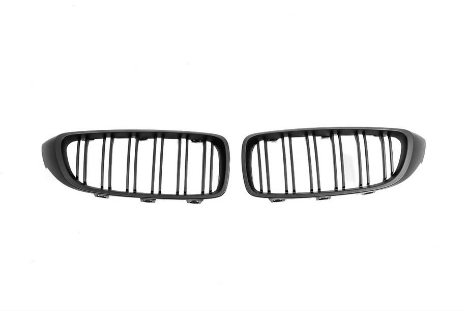BMW 3 Series F30/F31 2012-2019 Riñoneras M-Look (para M3 F80, Negro Mate) Foto 3