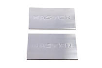 Renault Master 2011-2023 Protector de umbral V1 (2 uds, acero inoxidable) foto 2