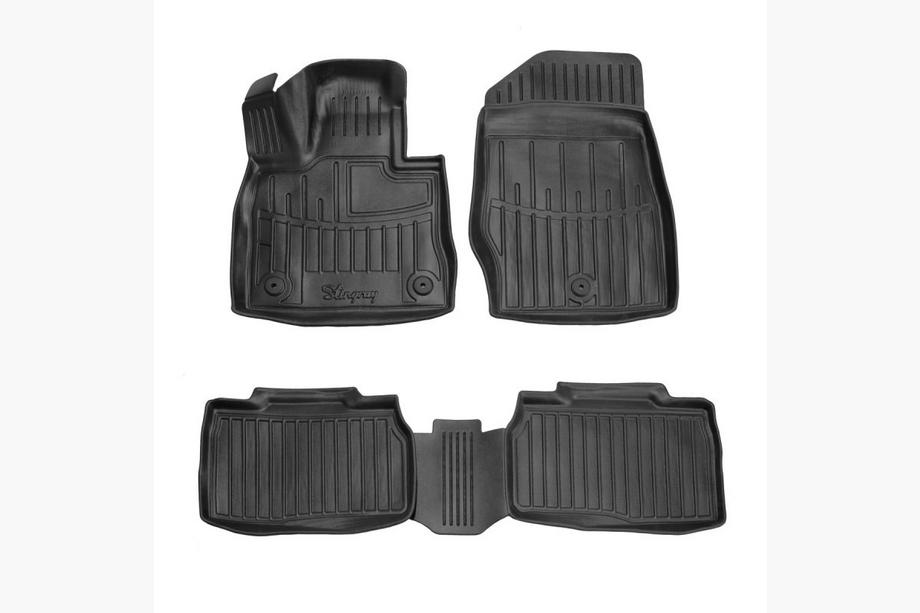Ford Explorer 2019- Alfombrillas de goma Stingray 3D (4 uds) Image
