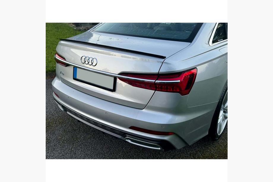 Audi A6 C8 2018–2025 Alerón DPT (Negro Brillante) Image