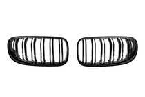 BMW 3 Series E92/E93 2006–2013 Riñoneras M-Look (para 2010-2013, Negro Brillante) foto 3