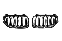 BMW 3 Series E92/E93 2006–2013 Riñoneras M-Look (para 2010-2013, Negro Brillante) foto 6