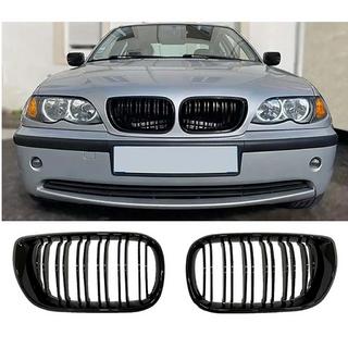 Riñones M-Look DPT (2001-2005, Negro Brillante) BMW 3 Series E46 1998-2006 foto 3