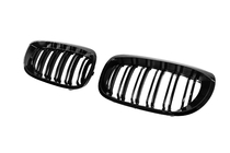 BMW 3 Series E46 1998-2006 Riñones M-Look DPT (para Coupe 2003-2006, Negro Brillante) foto 4