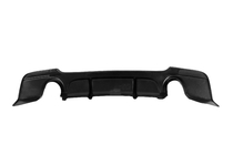BMW 3 Series E92/E93 2006–2013 Difusor Trasero de Parachoques DPT (para E92 M-Sport, Negro Brillante) foto 6