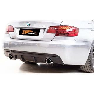 Difusor Trasero de Parachoques DPT (para E92 M-Sport, Negro Brillante) foto 1