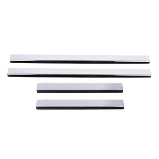 Protecciones de umbral Carmos (4 uds, acero inoxidable) Toyota Hilux 2006-2015 foto 2
