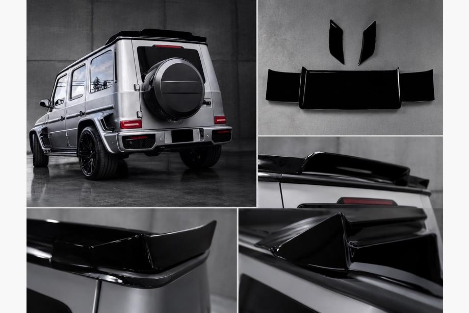 Mercedes G сlass W463 2018-2024 Alerón DPT (Negro Brillante) Image