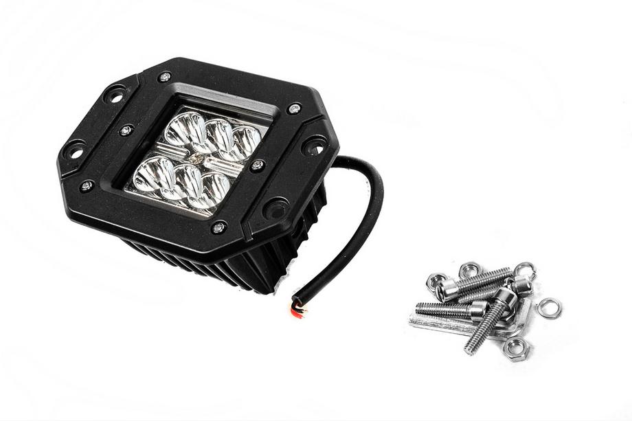 Luz LED auxiliar con soporte Dakar (1ud) Foto 2