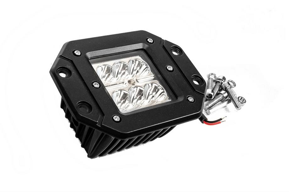 Luz LED auxiliar con soporte Dakar (1ud) Foto 1