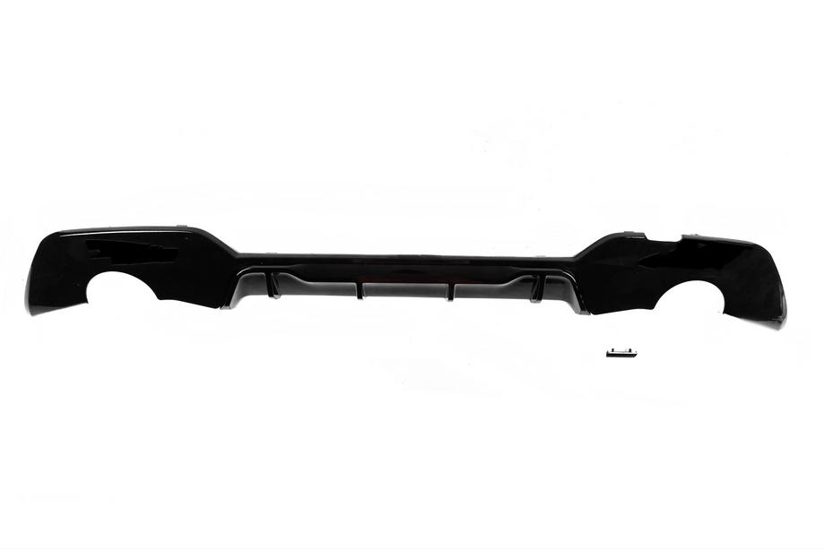 BMW 3 Series G20/G21 2018- Difusor Trasero de Parachoques DPT (para M-Sport 2018-2022, Negro Brillante) Foto 2