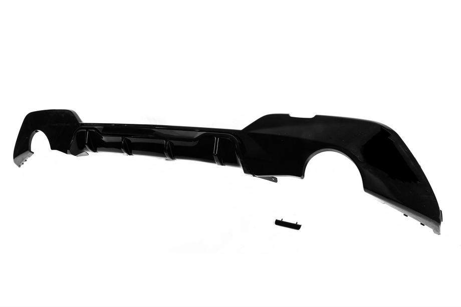 BMW 3 Series G20/G21 2018- Difusor Trasero de Parachoques DPT (para M-Sport 2018-2022, Negro Brillante) Foto 3