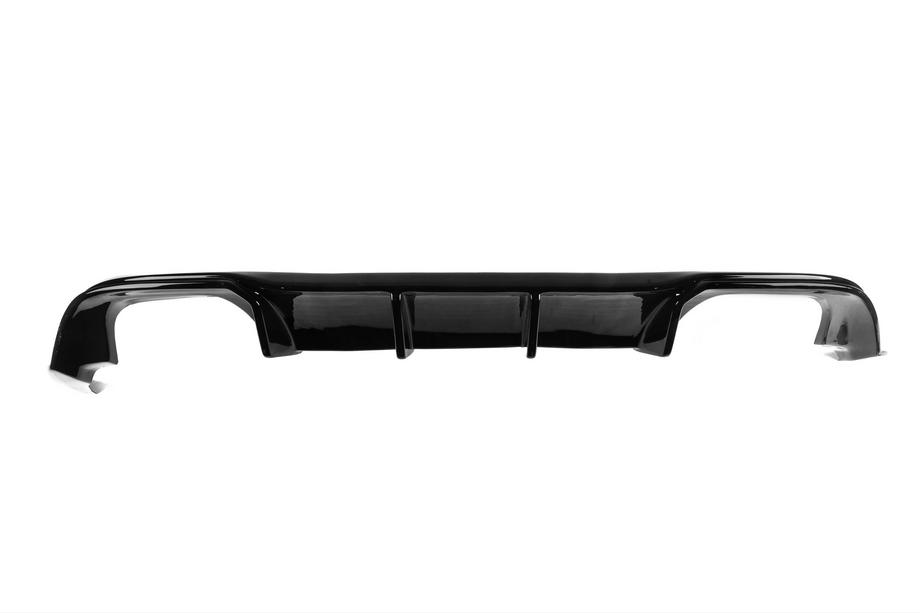 Volkswagen Golf 7/E-Golf 2012-2020 Difusor trasero DPT V-3 (para R / R-Line, 2017-2020, negro brillo) Foto 3
