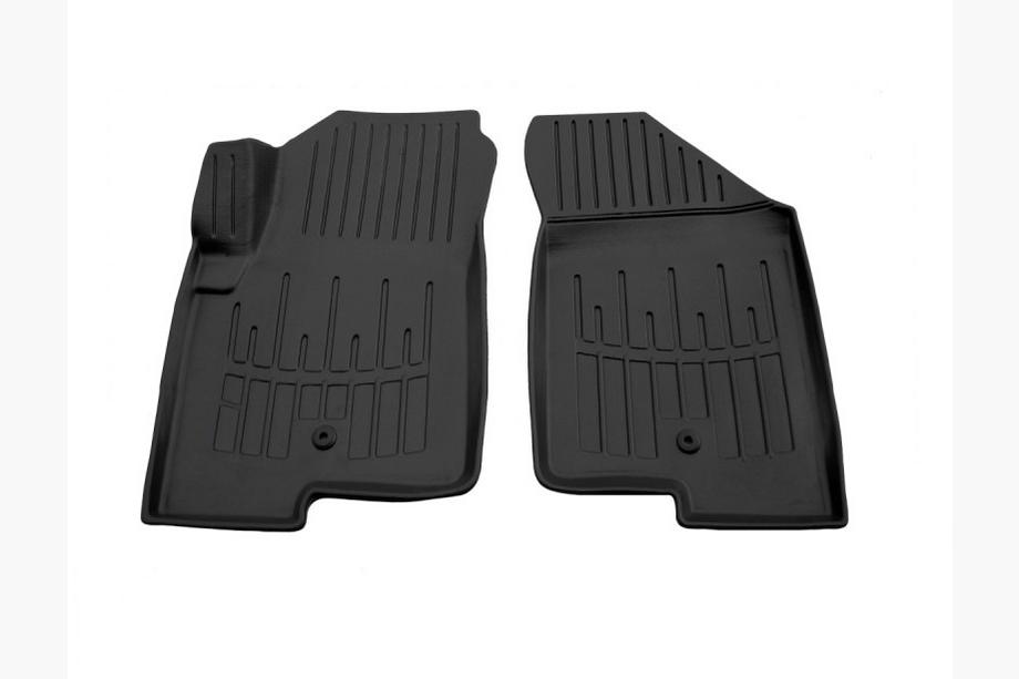 Jeep Compass 2006-2016 Alfombrillas delanteras de goma Stingray 3D (un clip en el lado del conductor, 2 uds) Image