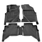 Toyota Hilux 2015- Alfombrillas de goma Stingray 3D (Crew Cab, 5 uds) foto 1