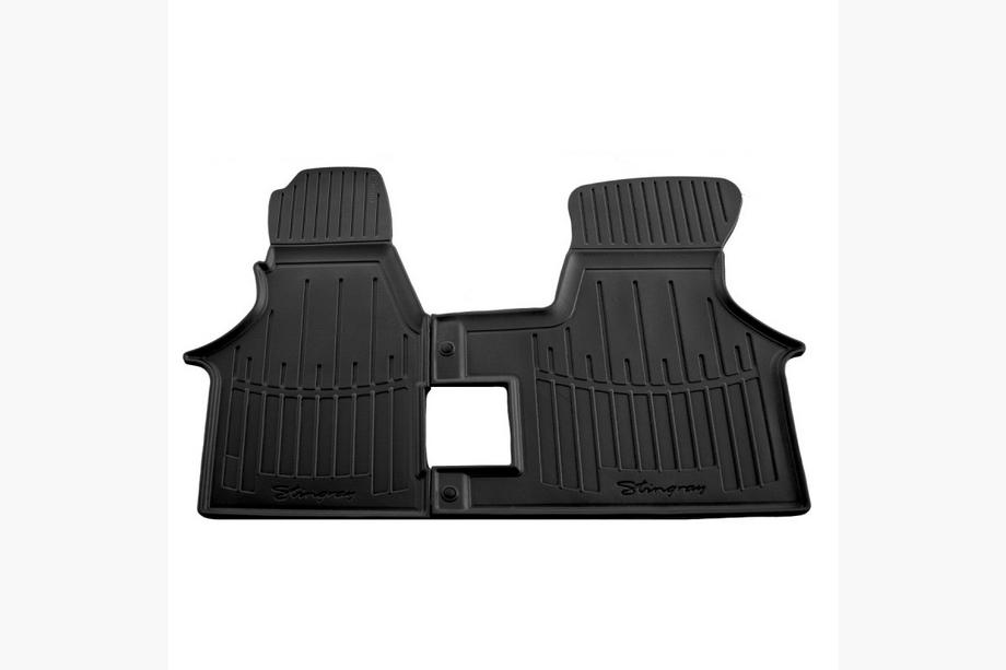 Volkswagen T4 Caravelle/Multivan 1990–2003 Alfombrillas delanteras de goma Stingray 3D (2 uds) Image