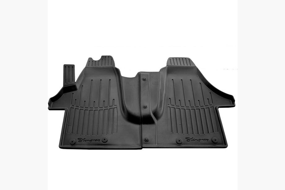 Volkswagen T5 2010-2015 Alfombrillas delanteras de goma Stingray 3D (2 uds) Image