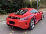 Porsche Boxster/Cayman 982 (718) 2016- Kit de Carrocería Completo GT3 foto 2