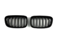 BMW 1 Series F20/F21 2011-2019 Riñoneras M-Look (2011-2014, Negro Mate) foto 2