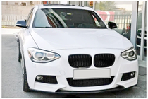 BMW 1 Series F20/F21 2011-2019 Riñoneras M-Look (2011-2014, Negro Mate) foto 1