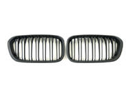 BMW 1 Series F20/F21 2011-2019 Riñoneras M-Look (2015-2019, Negro Mate) foto 2