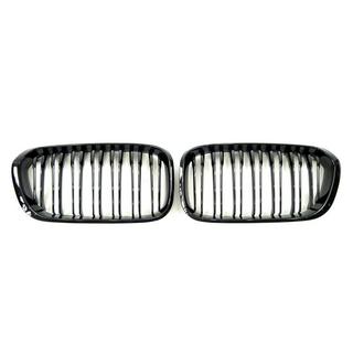 Riñoneras M-Look (2015-2019, Negro Brillante) BMW 1 Series F20/F21 2011-2019 foto 2