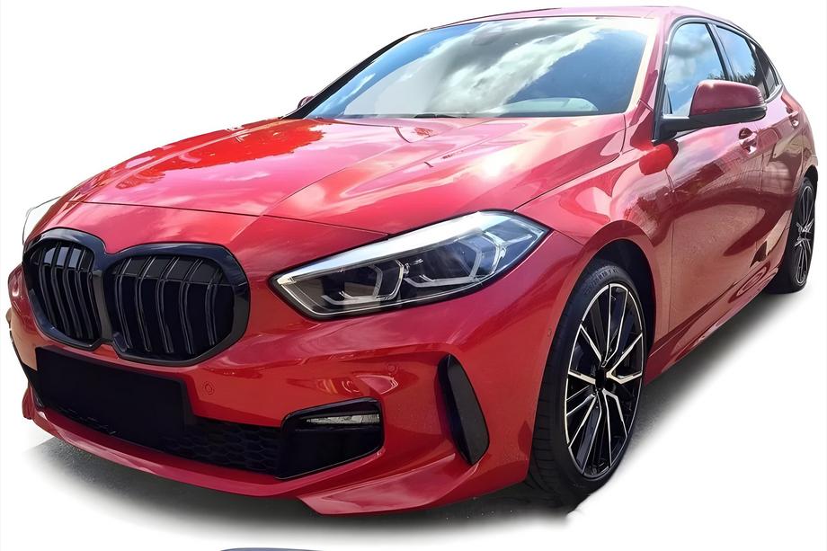 BMW 1 Series F40 2019-2024 Riñones M-Look (Negro Brillante) Image