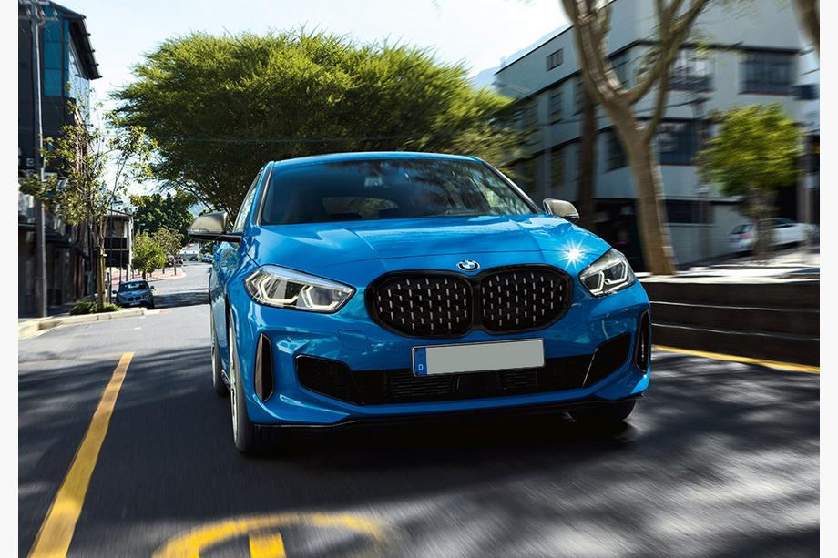 BMW 1 Series F40 2019-2024 Parrilla riñón Diamond Silver (1 ud) Image