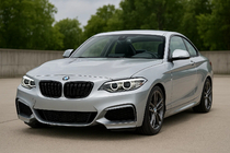 BMW 2 Series F22/F23 2014-2021 Riñones M-Look (Negro Brillante) foto 3
