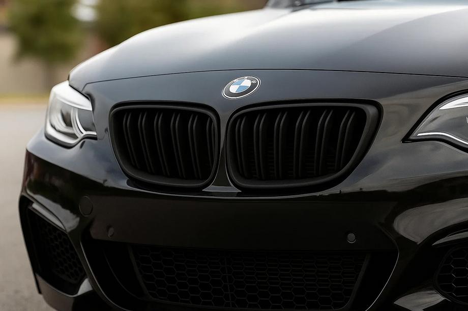 BMW 2 Series F22/F23 2014-2021 Riñones M-Look (negro mate) Image